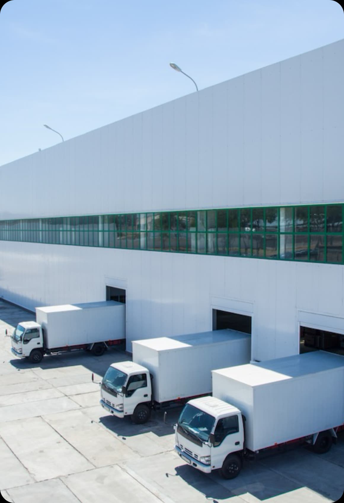 Almacen de productos protegidos con pelicula estirable