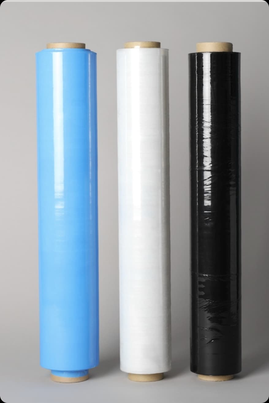 Película estirable de colores lista para envío a todo México